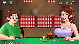 Summertime Saga Part 154 - Strip Poker by MissKitty2K