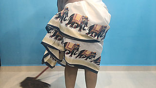 Indian Housemaid & Servant sex with House owner son