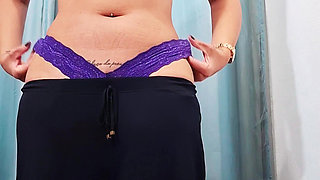 Real Sex Inside a Store Fitting Room with Cumshot on the Face.