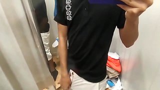I Chase An Unknown Woman In The Clothing Store And Show Her My Cock In The Fitting Rooms 5 Min
