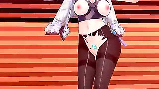 Genshin Impact - Yelan Public Nightclub Fuck - 3D Hentai Animations