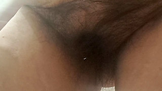 MILF pees and you squeeze her tits, it turns her on