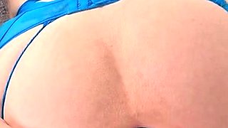 Close up ass creaming