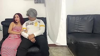 Redhead Teen Doctor Fucks 18 Year Old Latina Stepdaughter While Stepdad Watches