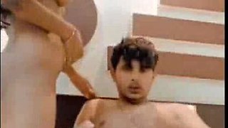 Indian Wifey Milk cans Pressing and Banging