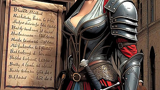 ErosQuest - Arya the Mercenary - Solitary Pleasures - AI Generated - AI Content