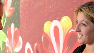 Domina Mikaela Wolf Face Slapping Outdoor Punishment - Slave Natasha Grof Fights in HD Femdom Movie