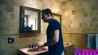 Step Sister Dressed as Clown Gets Creampie - Petite Redhead Scarlet Skies Fucked Hard