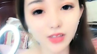 Webcam Asian chick anal masturbation tease