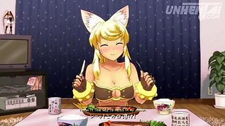 POV Fucking Busty Furry GF - Hot 3D Hentai Animation