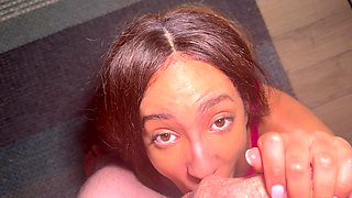 Swallow Bandit & Luna Black POV & Cum Swallow