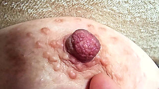 This Time After Clitplay - Nipples Play Pulling and More of Coarse Close up View