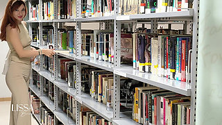 Redhead Rubbed Library Books and Had Sex in Public Restroom
