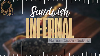 J'encule un mari et sa femme - French audio story Swinger anal pegging