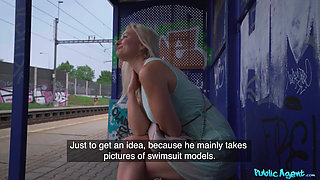 Public Agent - Big Tit Blonde Lily Joy Gets Fucked Behind Train Station