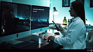 Easy-on-the-eyes Clemence Audiard and Milan Cheek's lesbian mind control action