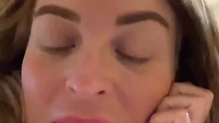 Busty Blonde Delivers Steamy Blowjob In Sensual Homemade Passion