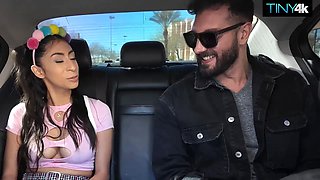 Sona bella hooks up with Big Cock on the rail home