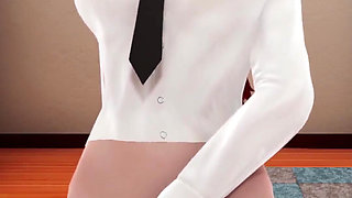 Makima Dominate and Fucks Denji (chainsaw Man)