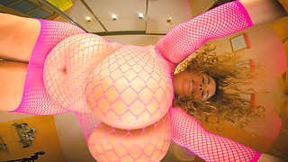 Milf bouncing her huge tits just on your face