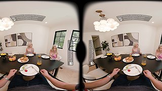 Hot girlfriends Fucked Hard And Creampie in VR Porn