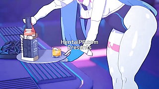 Cyberpunk Rebecca Best Service ( 3D Hentai ))