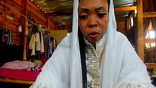 Big-ass MILF Getting Cold-feet Before Wedding and Secretly Does JOI with Father-inlaw...