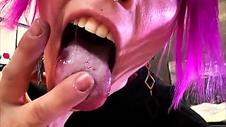 This Slut Swallows My Sex up to the End