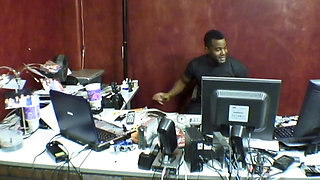 Interracial Black Scene-2 Lusty Blonde Fucking Hard in Interracial Fuck in the Office