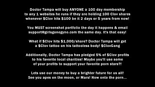 $CLOV Logan Lace's Gyno Exam From Doctor Tampa – Point Of View