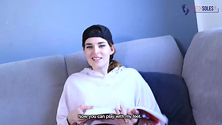 Sexy Feet College Girl Made You a Deal POV