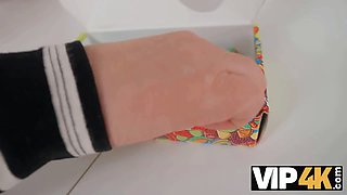 Vip4k. lexy flexy blowing dick in front of her cuckold bf