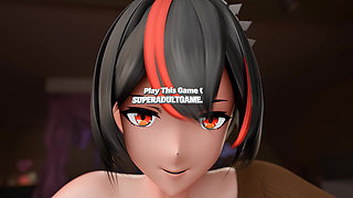 Japanese 18y Teen Riding Her Boyfriend Cock Until Creampie - 3D Animation