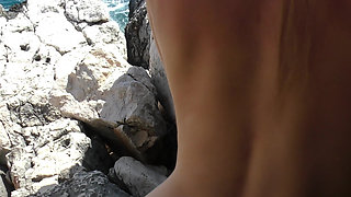 Fucking on a Public Beach During a Vacation