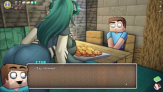 Minecraft hentai with busty WardenGirl featuring all the steamy scenes