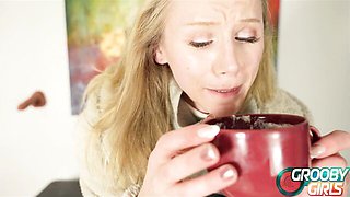 Squeaky chippy's small cock clip