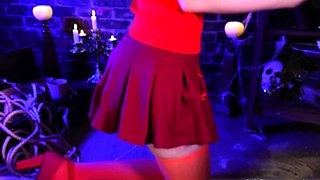 Amateur Webcam Teen Flashes Masturbates