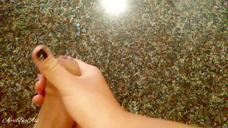 Good morning stepdad anal fucked and drinking cum from the table!!! Day 2 3-3