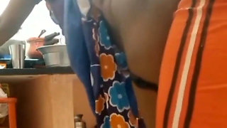 Desi Housewife's Big Ass Fucked in Spicy Kitchen