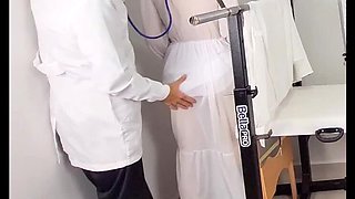 Hotwife Bride Gets Medical Exam by Doctor - Cuckold Groom Watches!