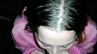 I TAKE MY STEPSISTER TO OSCUPARAS TO GIVE ME A BLOWJOB AND SWALLOW THE MILK