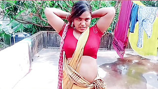 Hot Indian Bhabhi rough by old Father in law full enjoyment