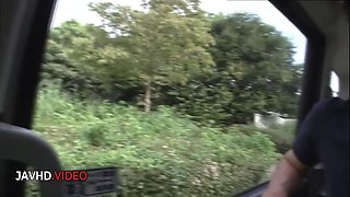 Yuuka Kaede's Wild Outdoor Fuck Session with a Lucky Guy