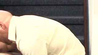 Watch Thow This German Slut Got Hardcore Fuck at Staircase