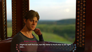 Horny Stranger Girl Sucking My Cock Inside Train