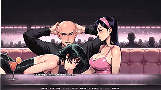 My New Girlfriend Taboo Hentai Game Ep.62 Swinger Couple Caught During a Deepthroat Foursome in the Club Vip Booth!