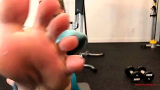 Femdom Puppy Play Sabliques Gym Sweat Pup