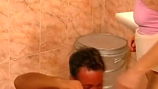 A Granny in Heat Fucked Like a Slut