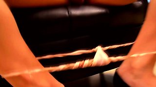 Naughty Ladyboy Tongue Works Well