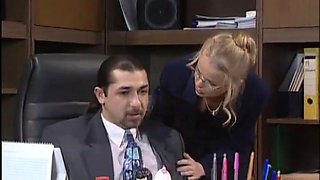 The Hot Secretary Dora Venter Gives Her Boss a Handjob and a Blowjob - Private Porn Sex Videos